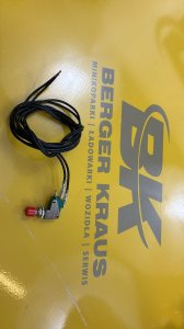 Przycisk z przewodem do świecy żarowej do silnika KOOP 