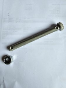 Śruba do szybkozłącza mechanicznego małego na sworzeń 25mm