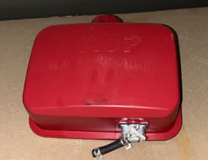 Zbiornik paliwa plastikowy do silnika KOOP 192F z kranikiem i korkiem 