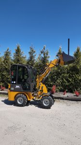 Ładowarka kołowa Berger Kraus BK906T teleskop z kabiną silnik Perkins Euro 5 