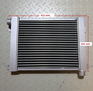 Chłodnica oleju hydraulicznego do ładowarki kołowej BK906